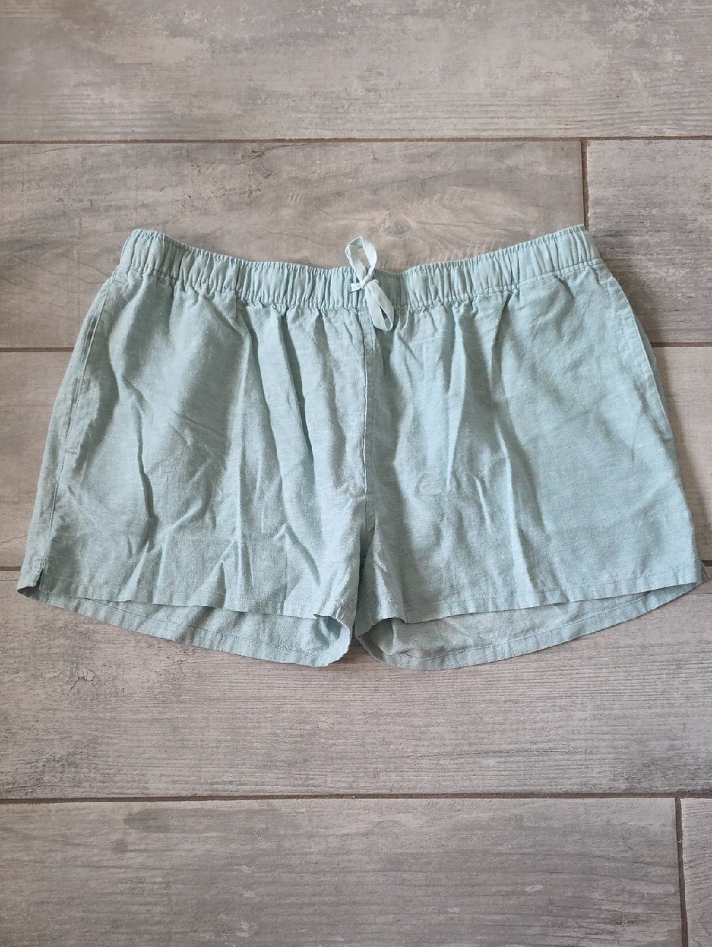 NWOT Patagonia Mint/Teal Drawstring Elastic-Waist Women’s Shorts